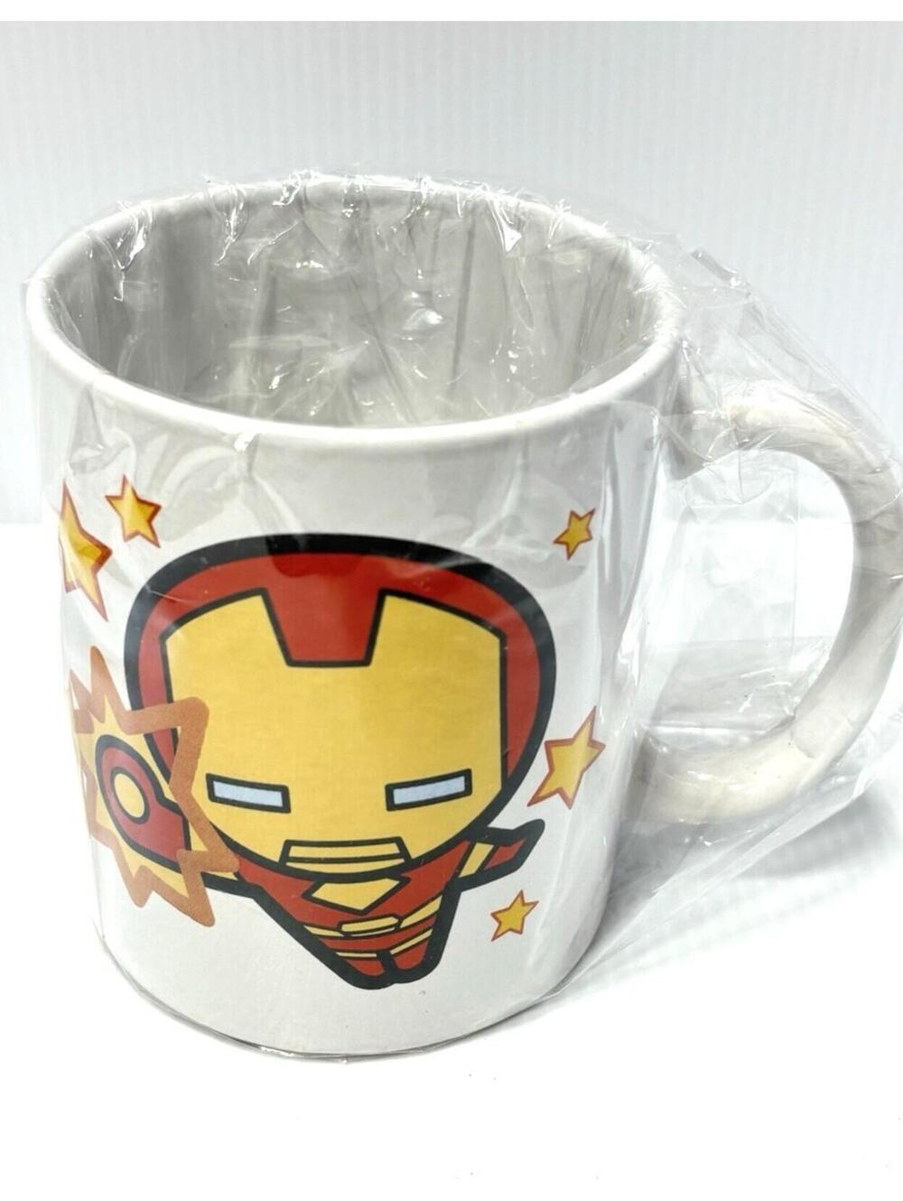 Marvel Avengers Iron Man Chibi Ceramic Coffee Mug Tea Cup Wrapped New